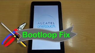 Alcatel Onetouch Pixi 3 stuck on boot fix or  Hard Reset