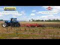 New holland t8410 with kuhn krause 481011 landsaver  field day 2019