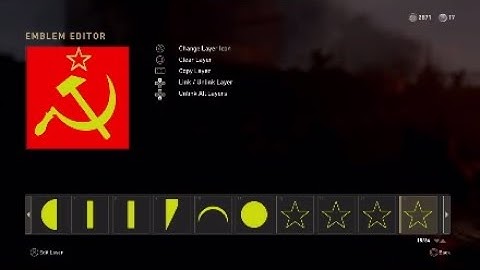 Call of Duty WWII: How to make U.S.S.R. Emblem!