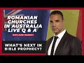 Q & A Time with Amir Tsarfati & Romanian Churches throughout Australia