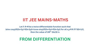 (sinx cosy)(f(2x+2y)-f(2x-2y))=(cosx siny)(f(2x+2y)+f(2x-2y))  if f