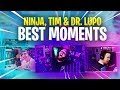 NINJA, LUPO, TIMTHETATMAN; THE BEST TRIO IN FORTNITE? FUNNIEST MOMENTS!