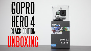 GoPro Hero 4 Black Edition Unboxing