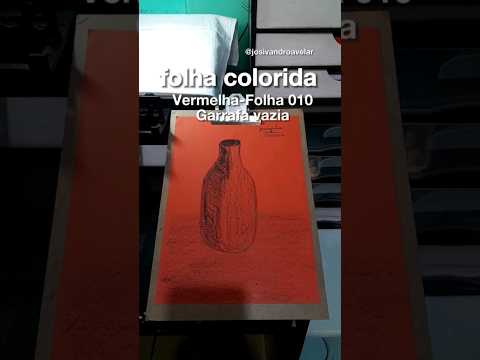 #FolhaVermelha 010 - Garrafa vazia