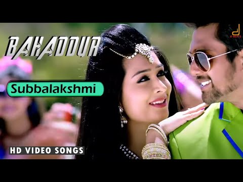 Bahadur - Subbalakshmi - Kannada Movie Full Song Video | Dhruva Sarja | Radhika Pandit