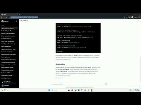 pip install skimage