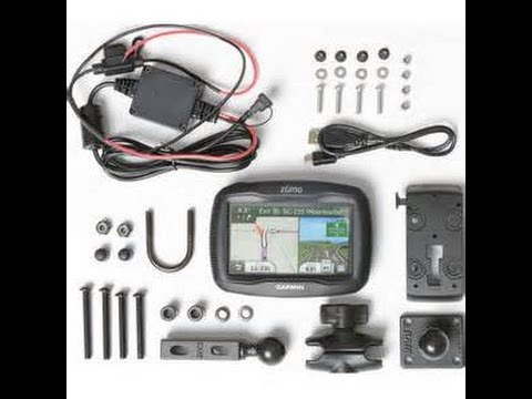 Garmin Zumo 340LM Motorcycle Sat Nav, Brief summary - aboard Suzuki GSR750