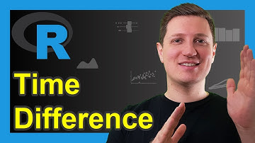 Difference Between Dates in R | Weeks, Days, Hours, Minutes & Seconds | as.Date & difftime Functions