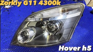 :  bi led  Great Wall hover h5. Zorkiy g11 4300k.  2 .  
