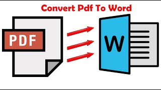 تحويل ملف pdf إلى word  في دقيقة | طريقة سرية |