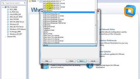 how to Create VM with VMware Workstation 8
