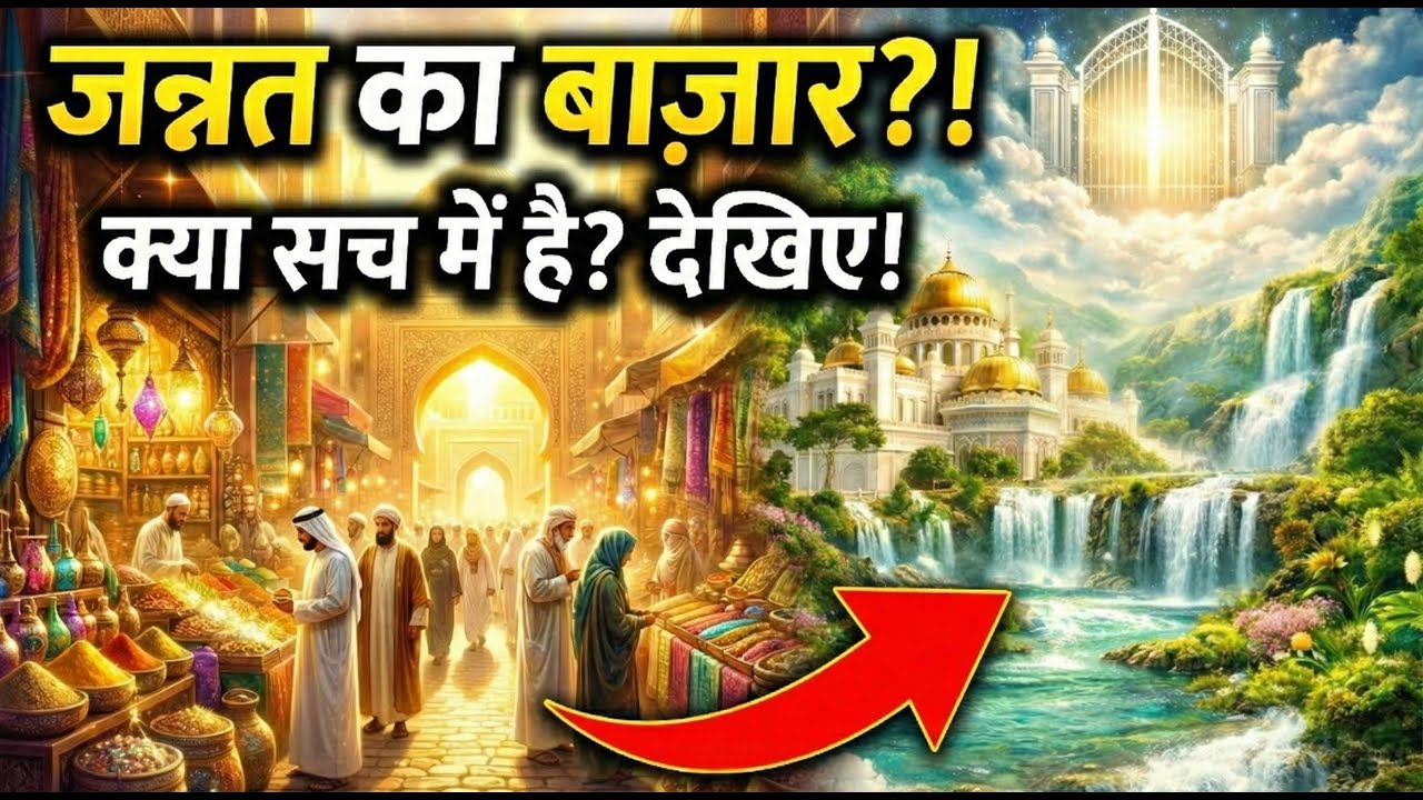 जन्नत का बाज़ार कैसा होगा? देखकर आप हैरान रह जाएंगे… || Heaven in Holy Quran || Rayzla