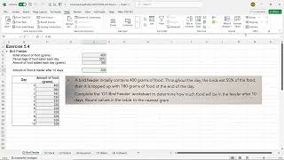 Higher Applications of Maths - Goal Seek Example 1 screenshot 5