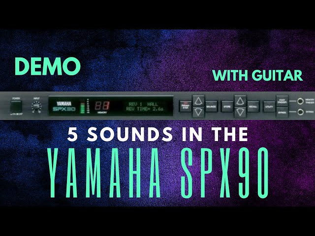 DTM・DAW Yamaha SPX90 YAMAHA SPX90 Digital Multi-Effects Sound Processor | eBay