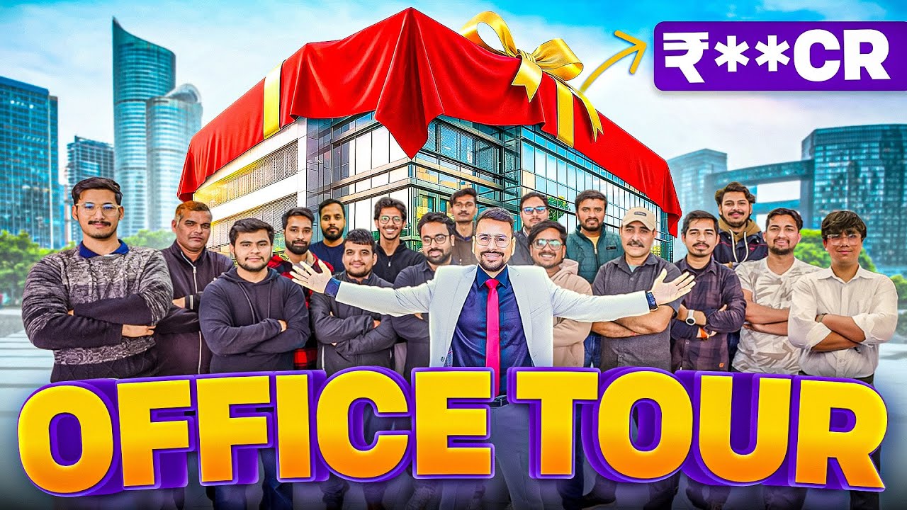 Inside My ₹*** Cr Worth Office | Neeraj Joshi Office Tour