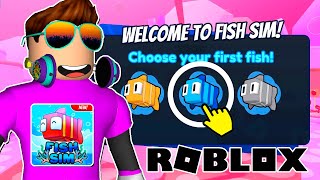 НОВЫЙ SIMULATOR В РОБЛОКС! ROBLOX, симулятор питомцеврыбок fish.