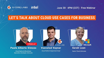 Webinar: Top 10 сloud use cases for business growth in 2021