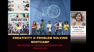 Creativity and Problem Solving Bootcamp by Vida Patil from The Solution Book