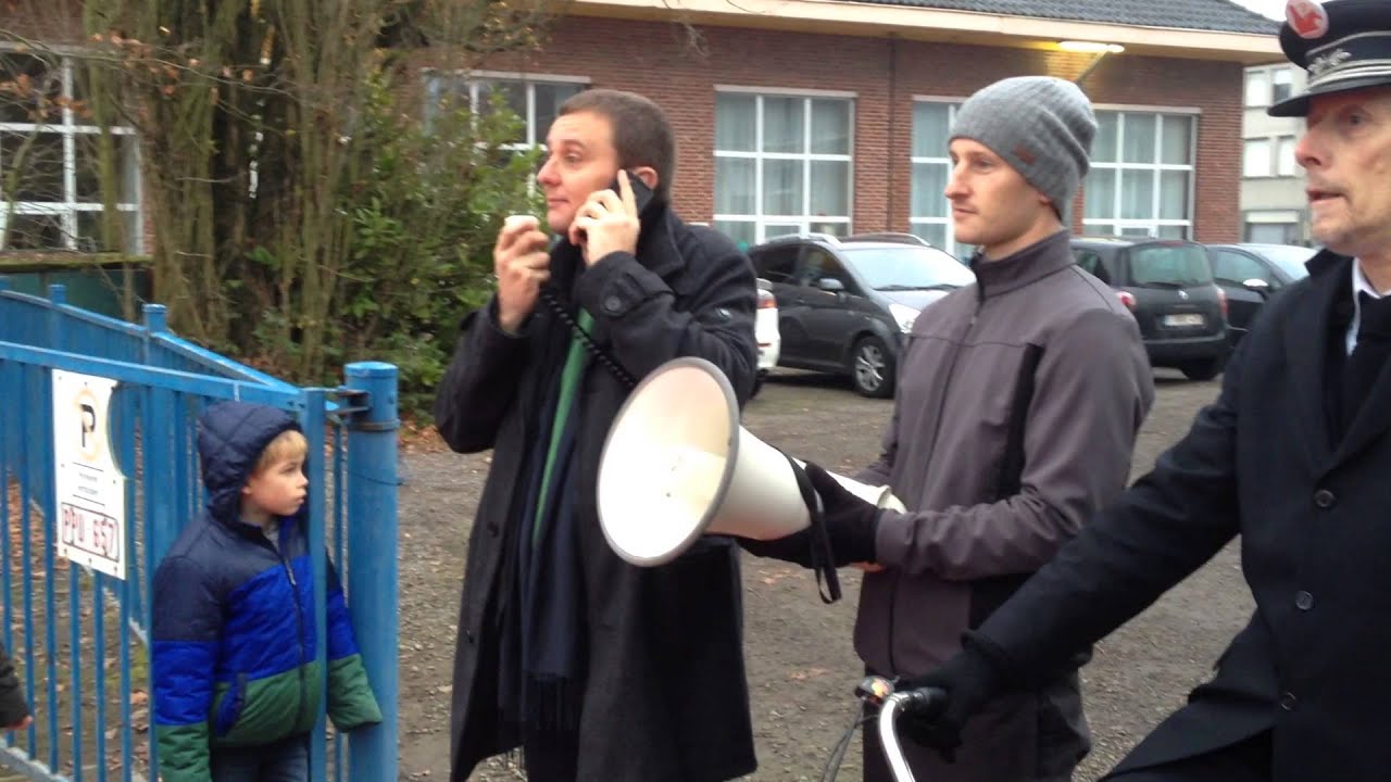 Aankomst Sinterklaas op Campus kompas (2014)