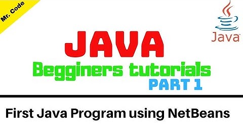 Creating First Java Program using NetBeans IDE | Java Begginers Tutorials Part 1