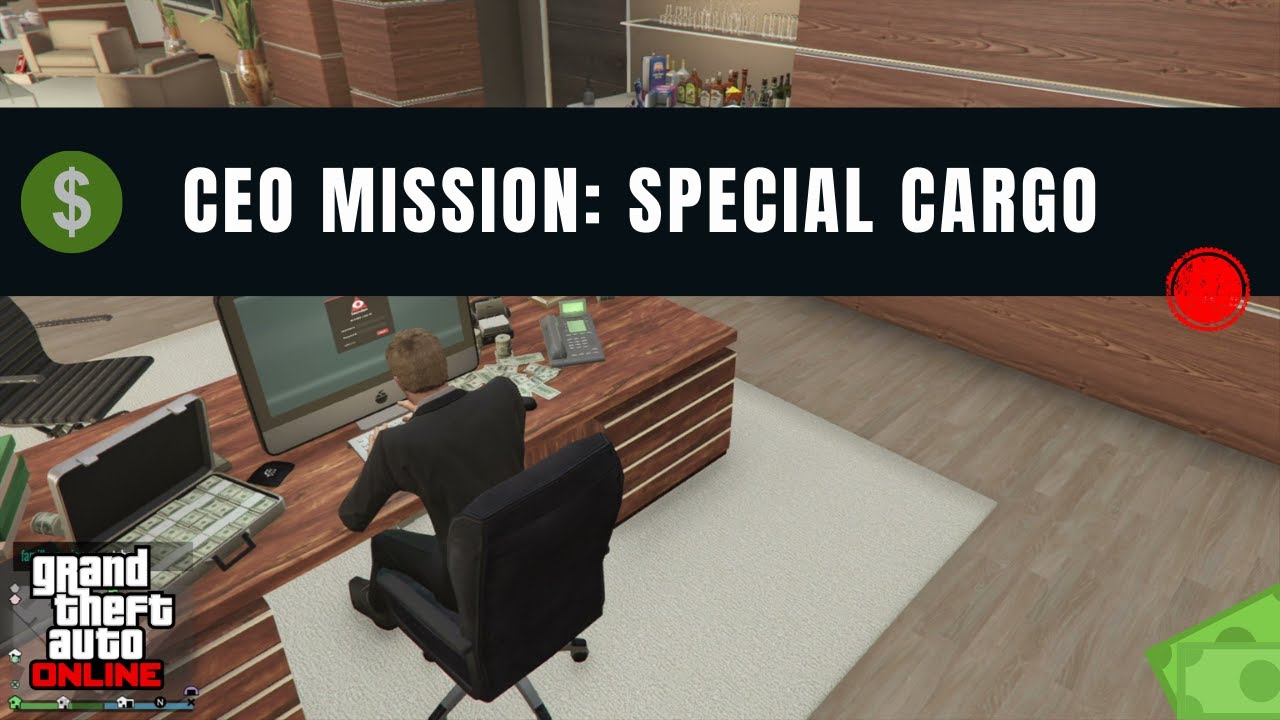 GTA Online CEO Mission Special Cargo YouTube