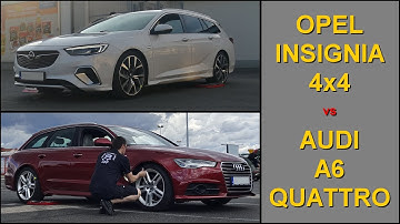 SLIP TEST - TWINSTER vs TORSEN - Opel Insignia 4x4 vs Audi A6 Quattro - @4x4.tests.on.rollers