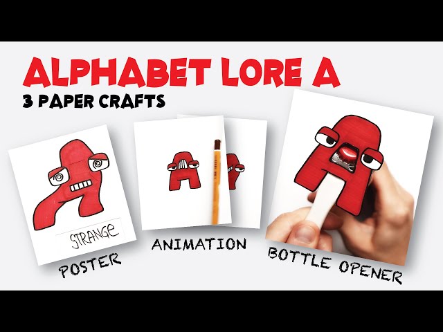 ALPHABET LORE ARTS & PAPER CRAFTS 