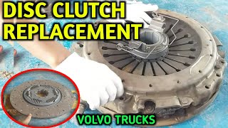 HOW TO REPLACE DISC CLUTCH TRUCK || VOLVO TRUCK COAL MINING