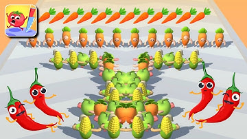 Fruit Rush All Levels - Max Level Gameplay (iOS & Android) Walkthrough Part 226