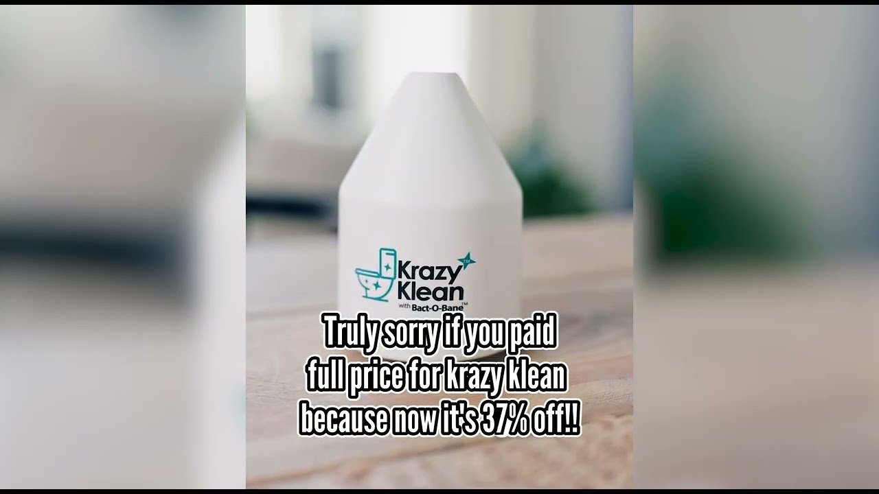 😬 Paid Full Price for Krazy Klean? It’s 37% OFF Now! 💸
