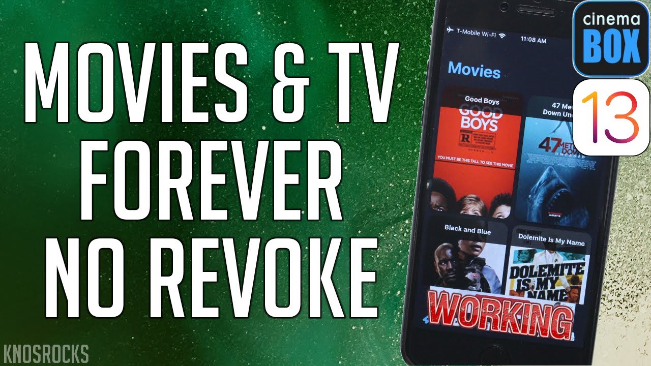 New Best App To Watch Movies Tv Shows Free Ios 13 13 4 12 Forever No Jailbreak Iphone Ipad Youtube