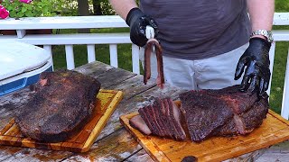 Brisket Experiments  Hot and Fast vs Low and Slow