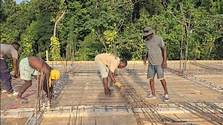 Project X || steel work isn't easy || hikers paradise building the stairs for the bar 