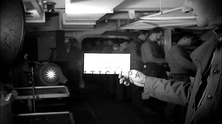 Marine pilots having food in ship galley of USS Si...