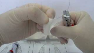 Prática em Ortodontia - confecção parábola com fio redondo