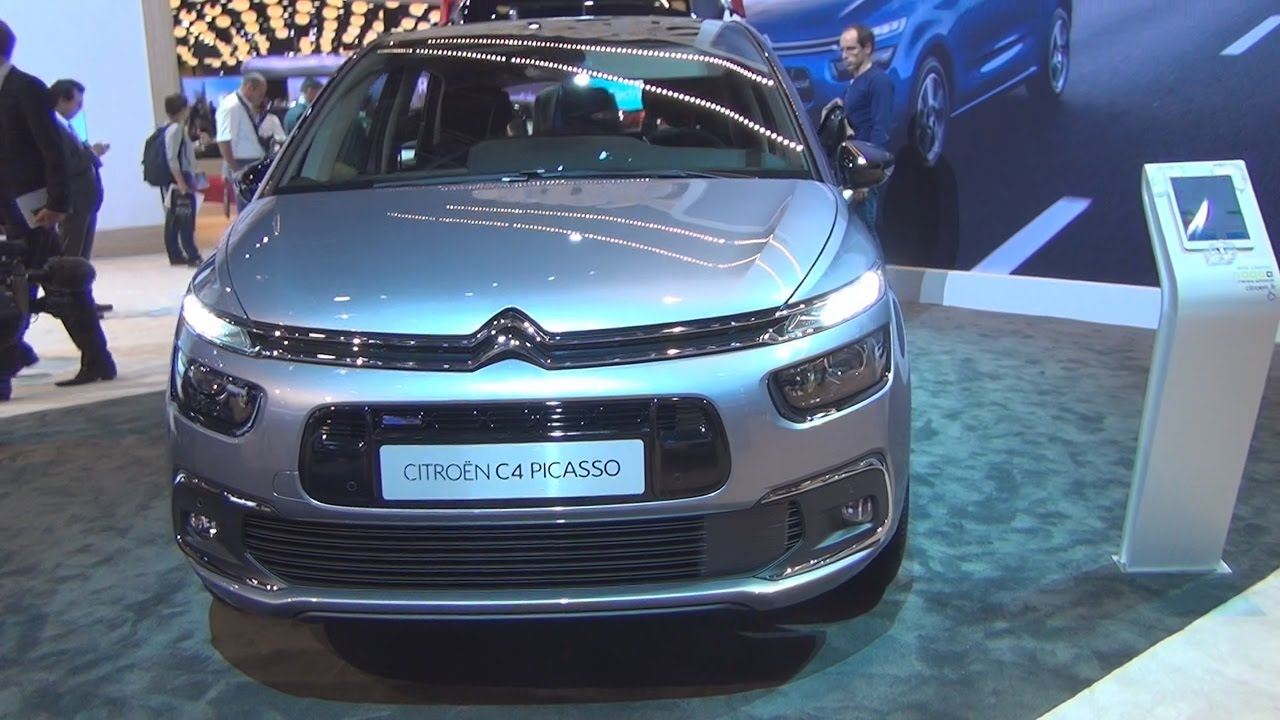 Citroen C4 Picasso Puretech 130 S S Eat6 Feel 2017 Exterior And Interior In 3d Youtube