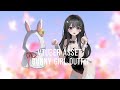 [Vtuber Assets] Bunny girl Outfit