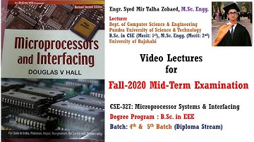 Lecture 01 CSE 327 Microprocessor Systems and Interfacing