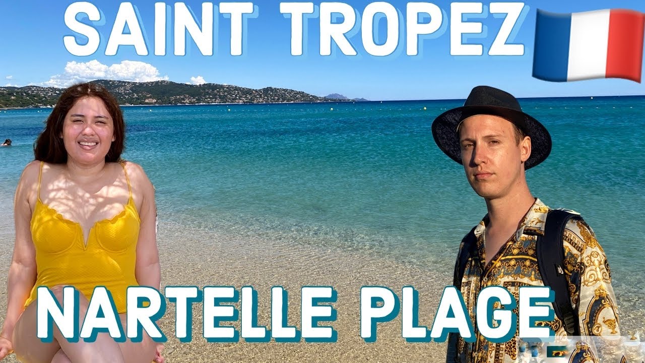 Swimming in the Gulf of Saint Tropez - plague de la Nartelle