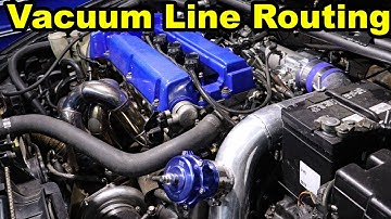 How to route your Vacuum lines on your Newly Turbocharged car.