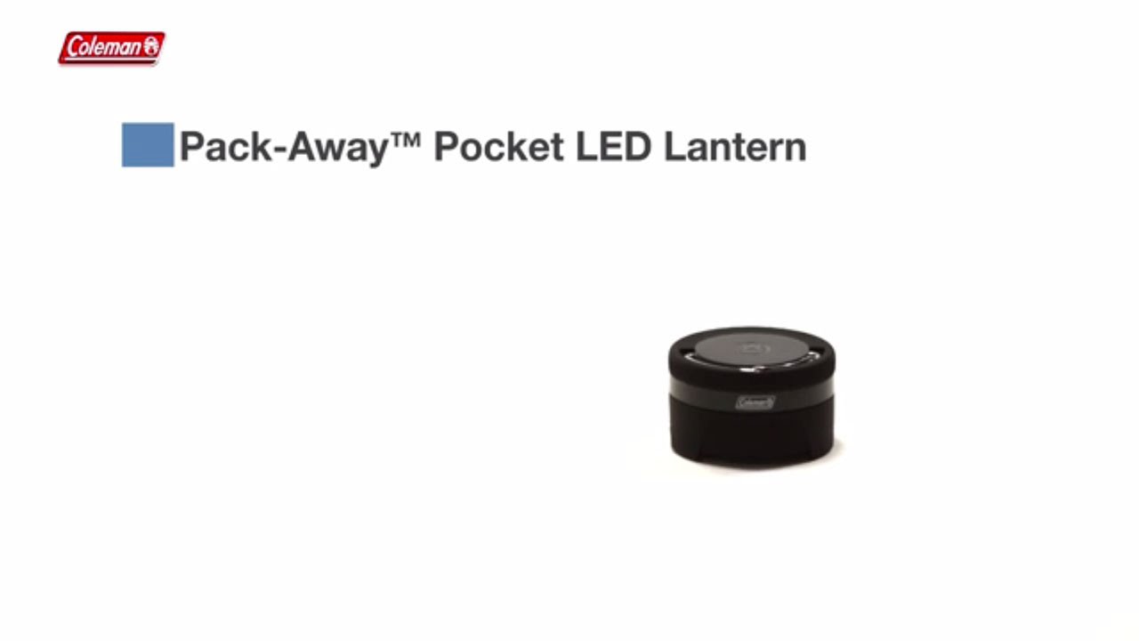 Coleman Lanterne portable LED 4D Pack-Away