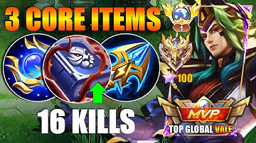 Vale Best Build and Emblem 2025 | Mobile Legends