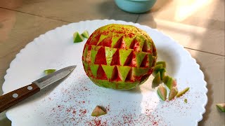 Guava Cutting Design #reels #tiktok #feed #instagood #fruit #pineapple 