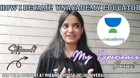I Joined Unacademy as Educator Intern|| My Experience from shortlisted to on-boarding ✨️✌️