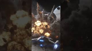 "Astoroid threatens moon bound spacecraft"... #shorts #space #cosmic