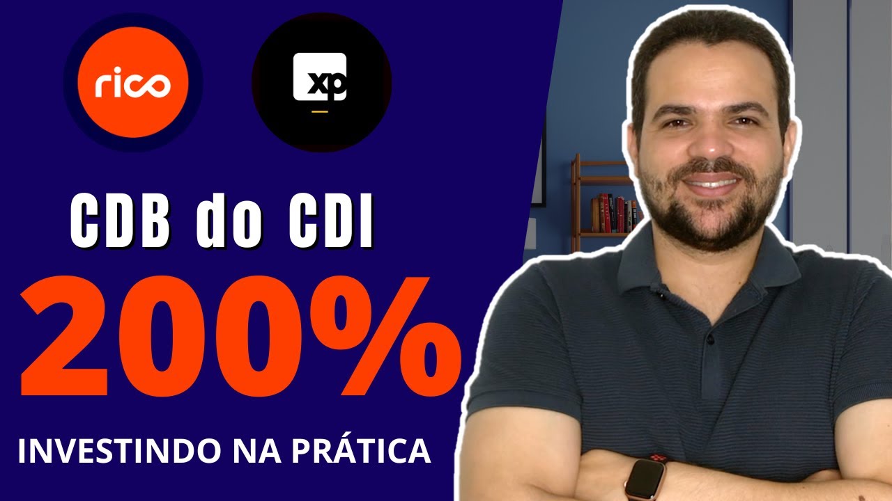 INVESTINDO NA PRÁTICA NO CDB DA RICO (banco XP) 200% DO CDI - VEJA QUANTO RENDE