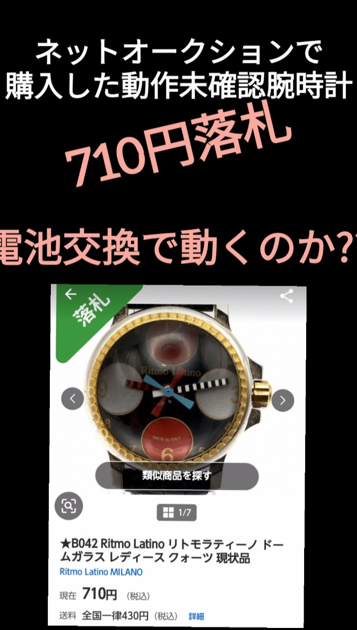 $710 Untested Watch: Will It Work With a Battery Change? Swiss