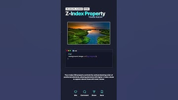 Z-Index Property #codewith_muhilan #css #coding