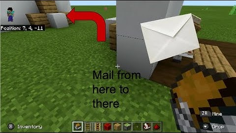 How to make a mail system in Minecraft