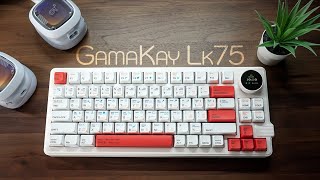 The Keyboard With A LCD Display and Ultra Silent Switches - GamaKay LK75 Mechanical Keyboard Review